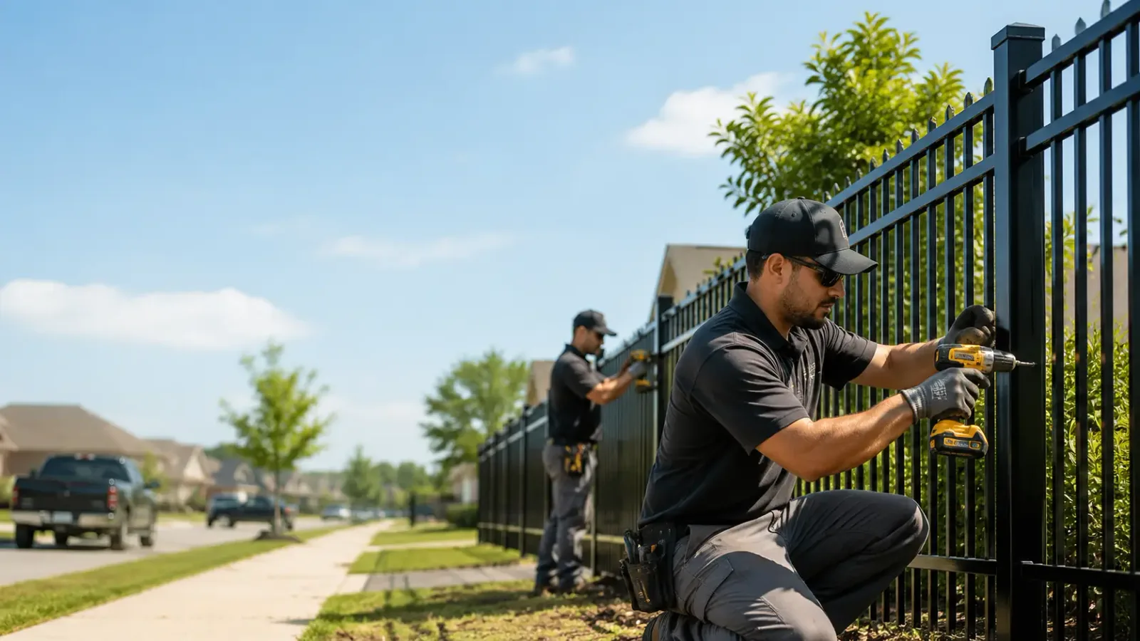 Metal Fence Installation in Wister, OK